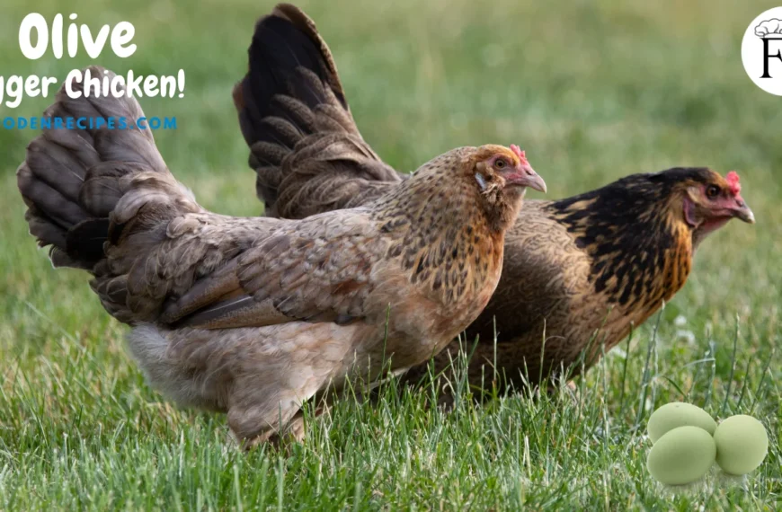 Olive Egger Chicken