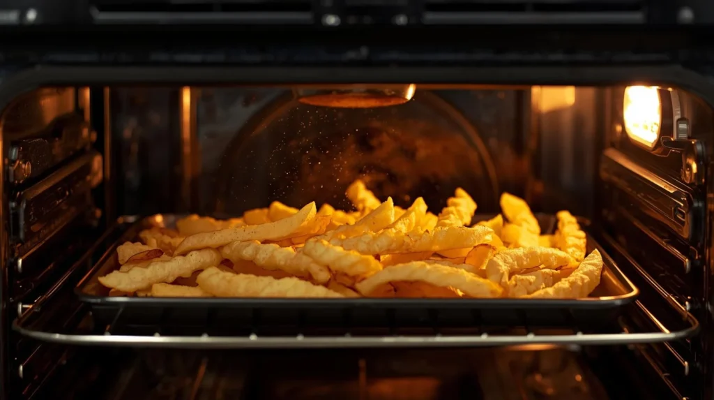 Bake Crinkle fries Bake Crinkle fries