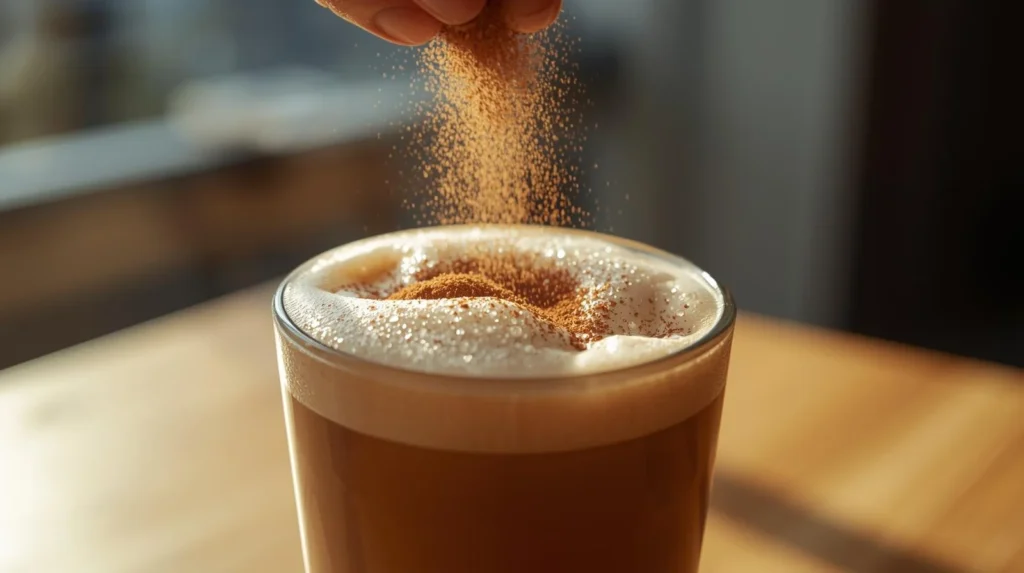 Topping on cold foam Topping on cold foam