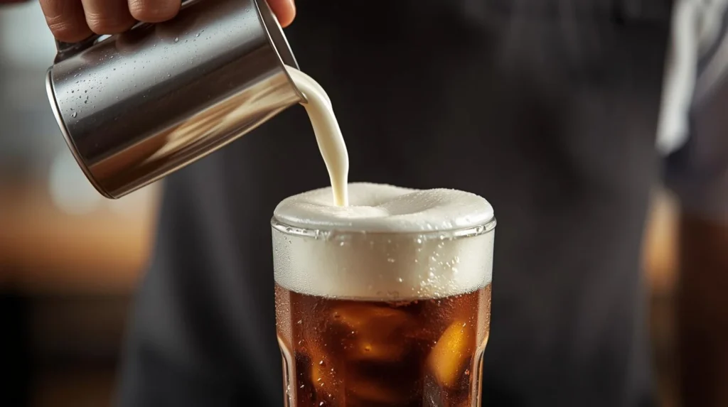 adding cold foam How to make cold foam at home