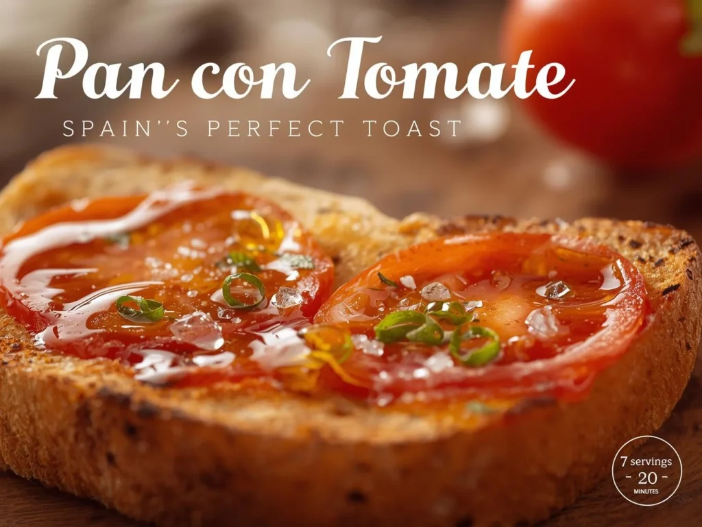 Pan con Tomate