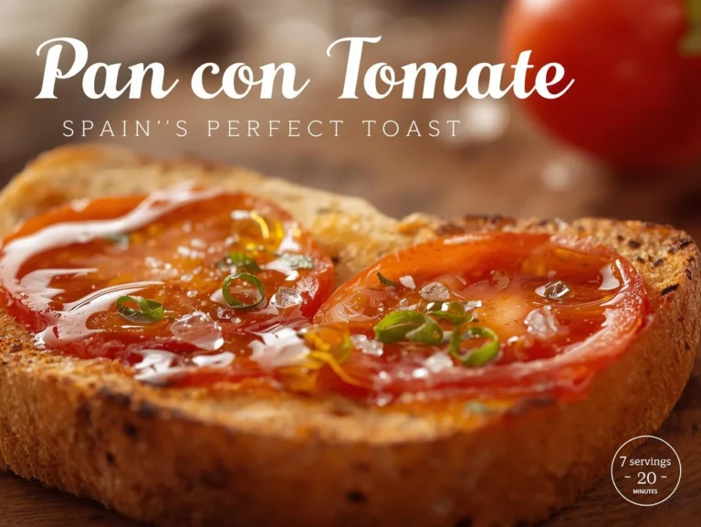 Pan con Tomate