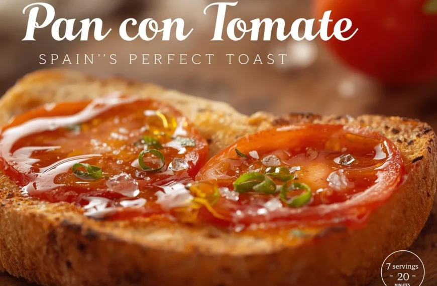 Pan con Tomate