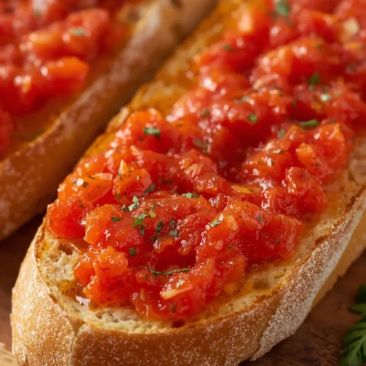Pan con Tomate