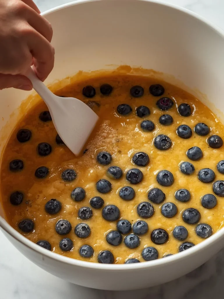 Adding berries Adding berries