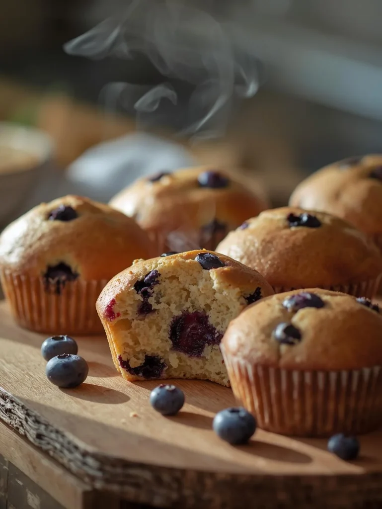 Blueberry Muffins Made with Cake Mix Blueberry Muffins Made with Cake Mix