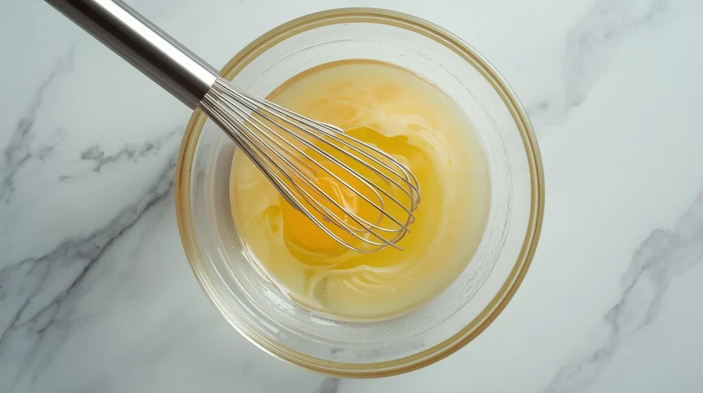 Prepare egg Prepare egg