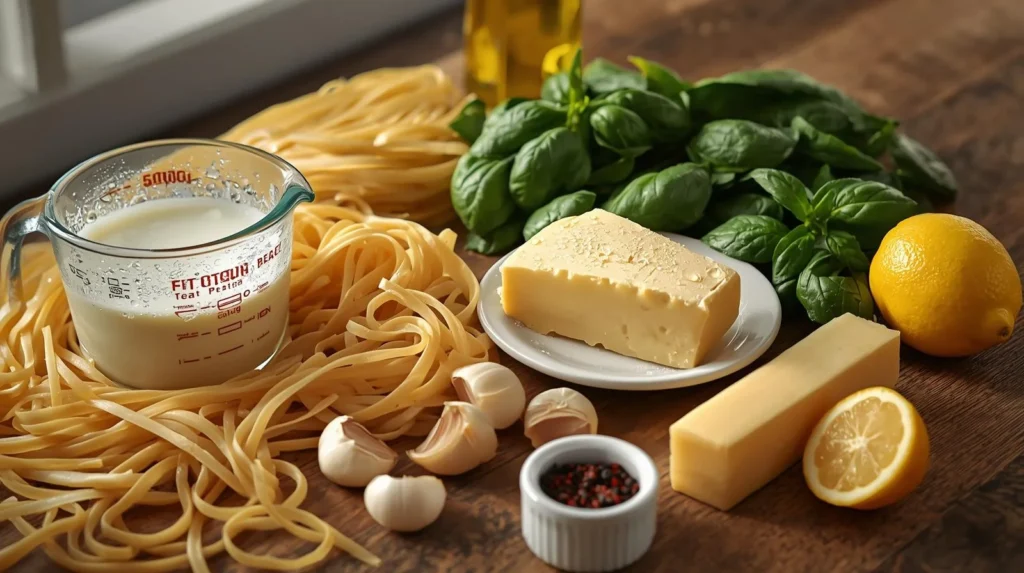 Tuscan Pasta ingredients Tuscan Pasta ingredients