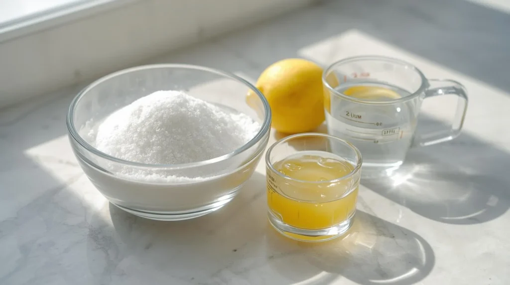 Sugar wax ingredients Sugar wax ingredients