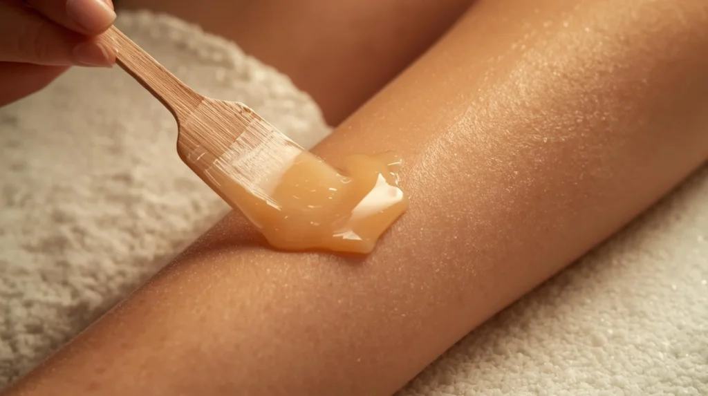 sugar wax apply on hand sugar wax apply on hand