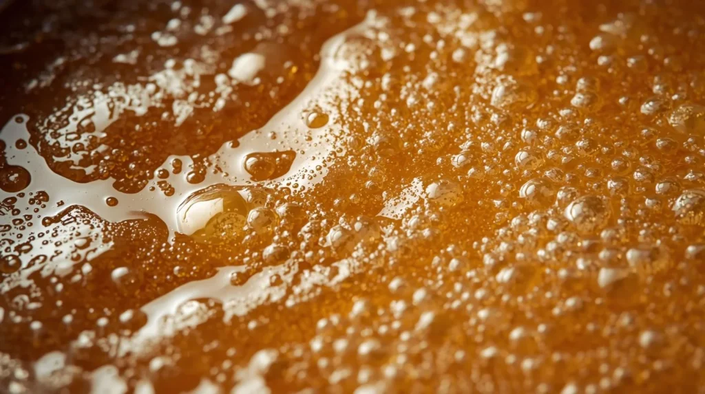 sugar wax heated sugar wax heated