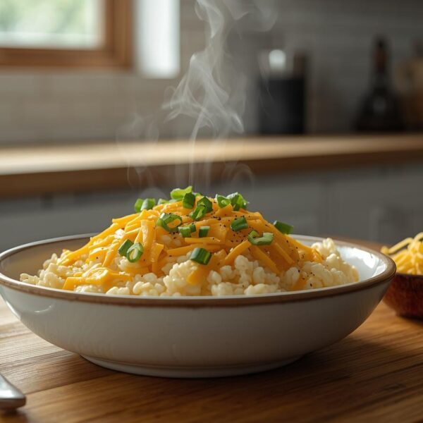cheesy rice recipe