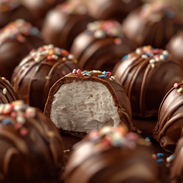 chocolate covered marshmallows