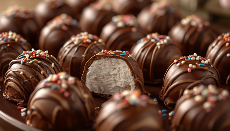 chocolate covered marshmallows