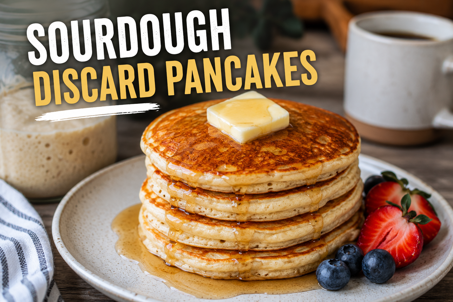 Sourdough Discard Pancakes